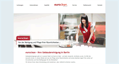 Desktop Screenshot of euroclean-berlin.de